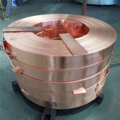 0.05mmT2紫铜带超薄紫铜卷料0.05mm紫铜箔
